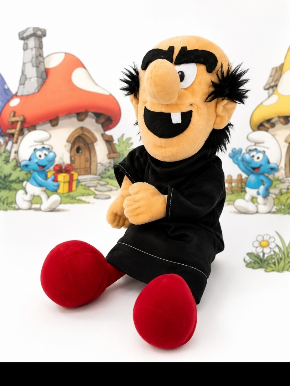 Ganz Bros Gargamel Plush Doll The Smurfs Villain Stuffed Toy Collectible Korea
